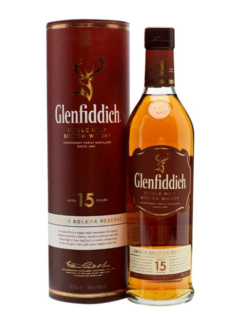 glenfiddich 15 solera price.